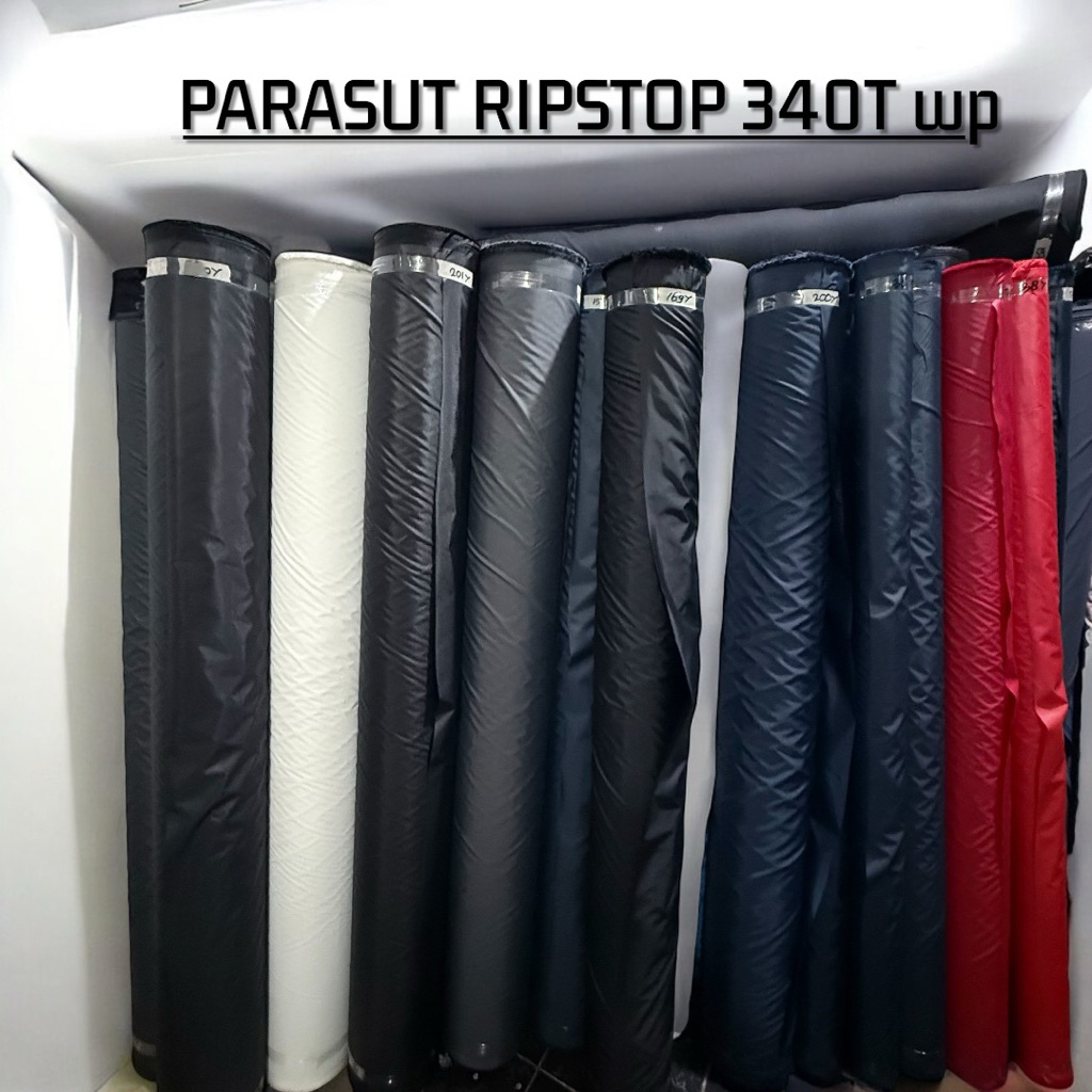 kain parasut ripstop 340T waterproof anti air