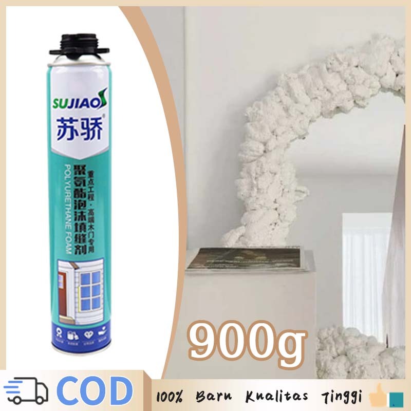 900g Sealant Anti Bocor Spray Foam Pu Sealant Foam Spray Foam Sealent
