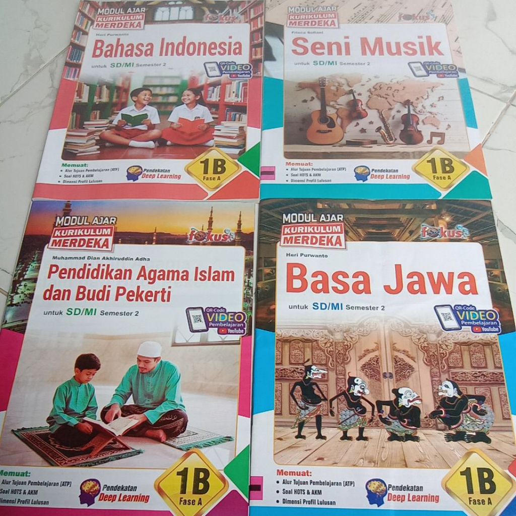 LKS fokus kls 1 SD semester 2 kurikulum merdeka n kunci jawaban