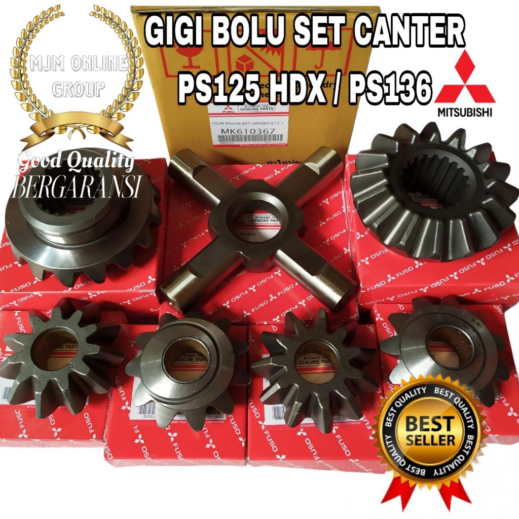 GIGI BOLU SET GEAR PINION GARDAN CANTER PS125 HDX PS 136 HDX