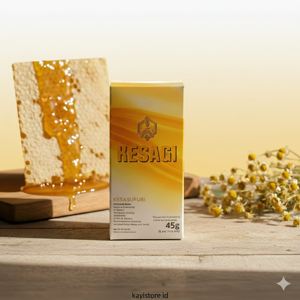 KESAGI ORIGINAL ASLI 1 BOX MADU HERBAL KESAGI OFFICIAL BPOM