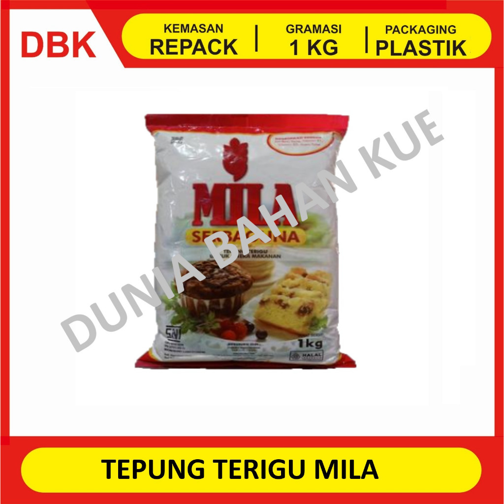 MILA TEPUNG TERIGU / TEPUNG TERIGU MILA KEMASAN 1 KG