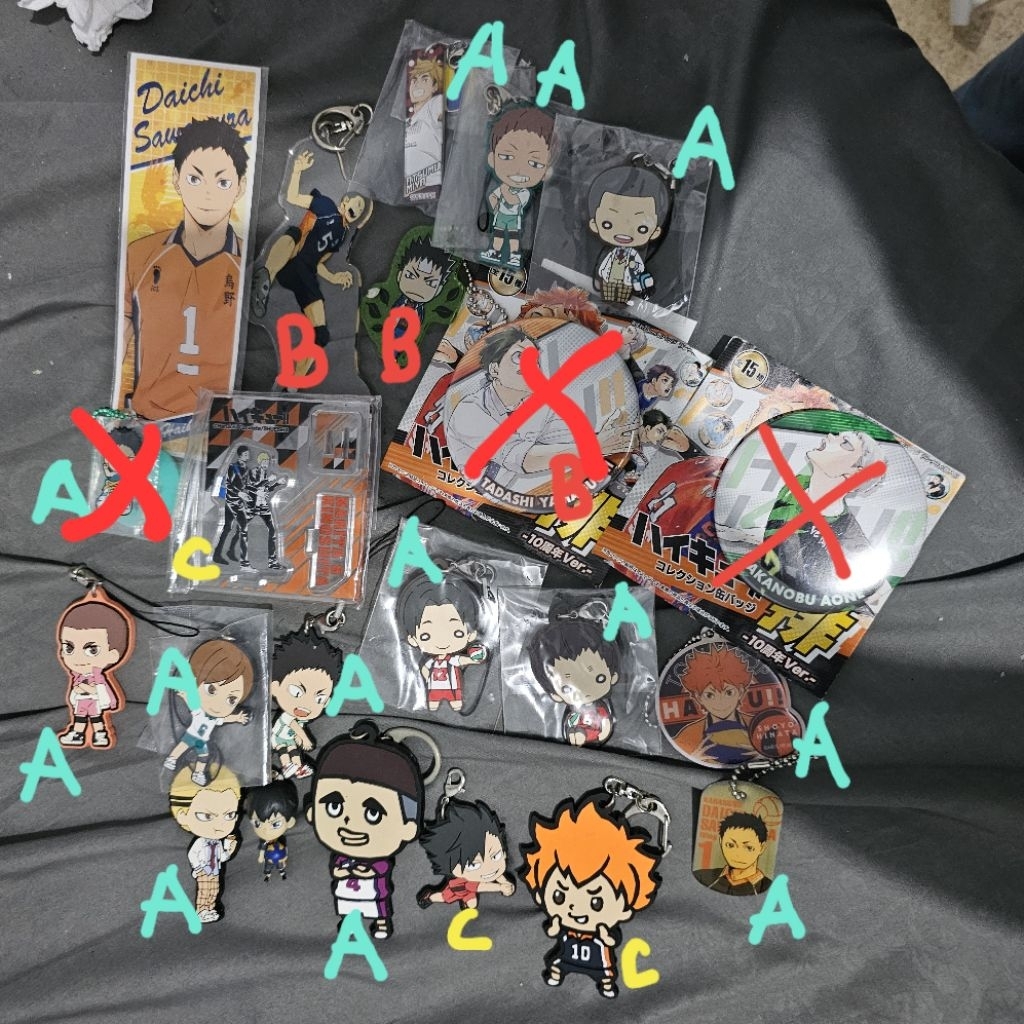 harga satuan official merch haikyuu