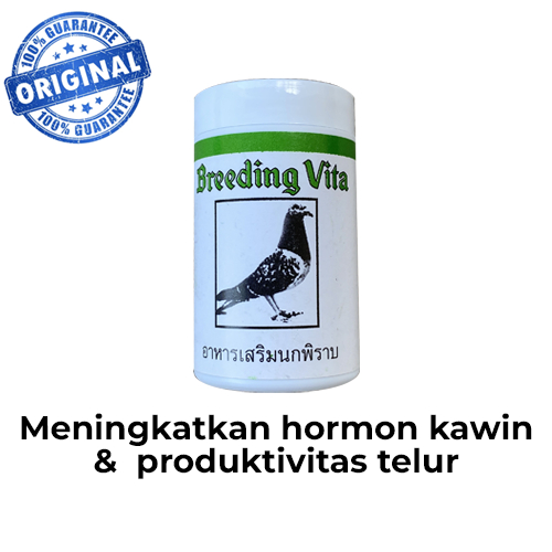 BREEDING VITA BURUNG HIJAU - Membantu dalam Meningkatkan Hormon Kawin & Produktivitas Telur pada Bur