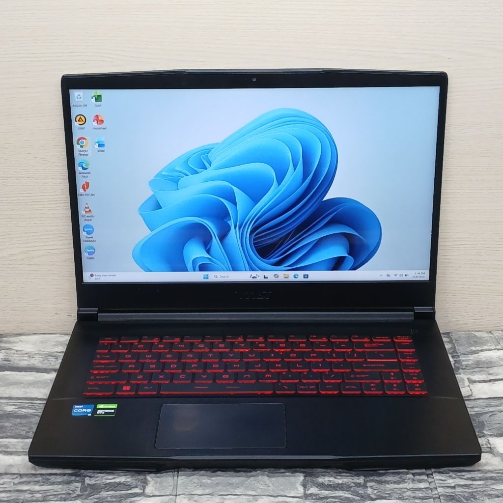LAPTOP GAMING MSI GF63 11SC INTEL CORE I5-11400H GEN 11 8GB SSD 512GB GTX 1650