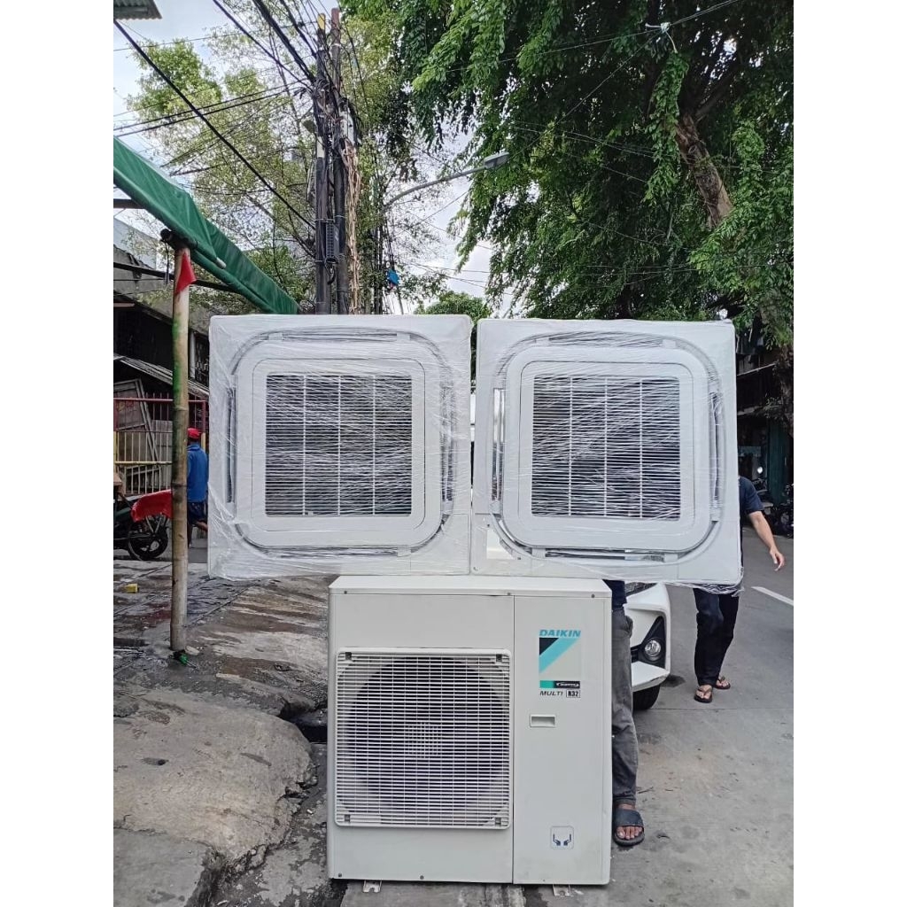 AC Cassette DAIKIN INVERTER MULTI  2 INDOOR  SECOND R 32  SECOND free ongkir khusus jakarta