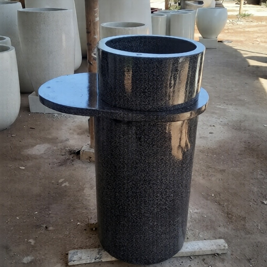 Wastafel Teraso + Tatakan | Wastafel Teraso Handmade | Washtafel Terazzo -DNA