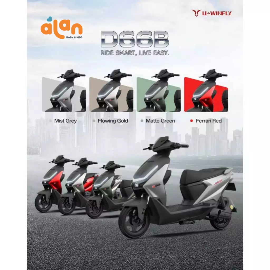 Sepeda Listrik Uwinfly D66B - Khusus PENGAMBILAN KETOKO