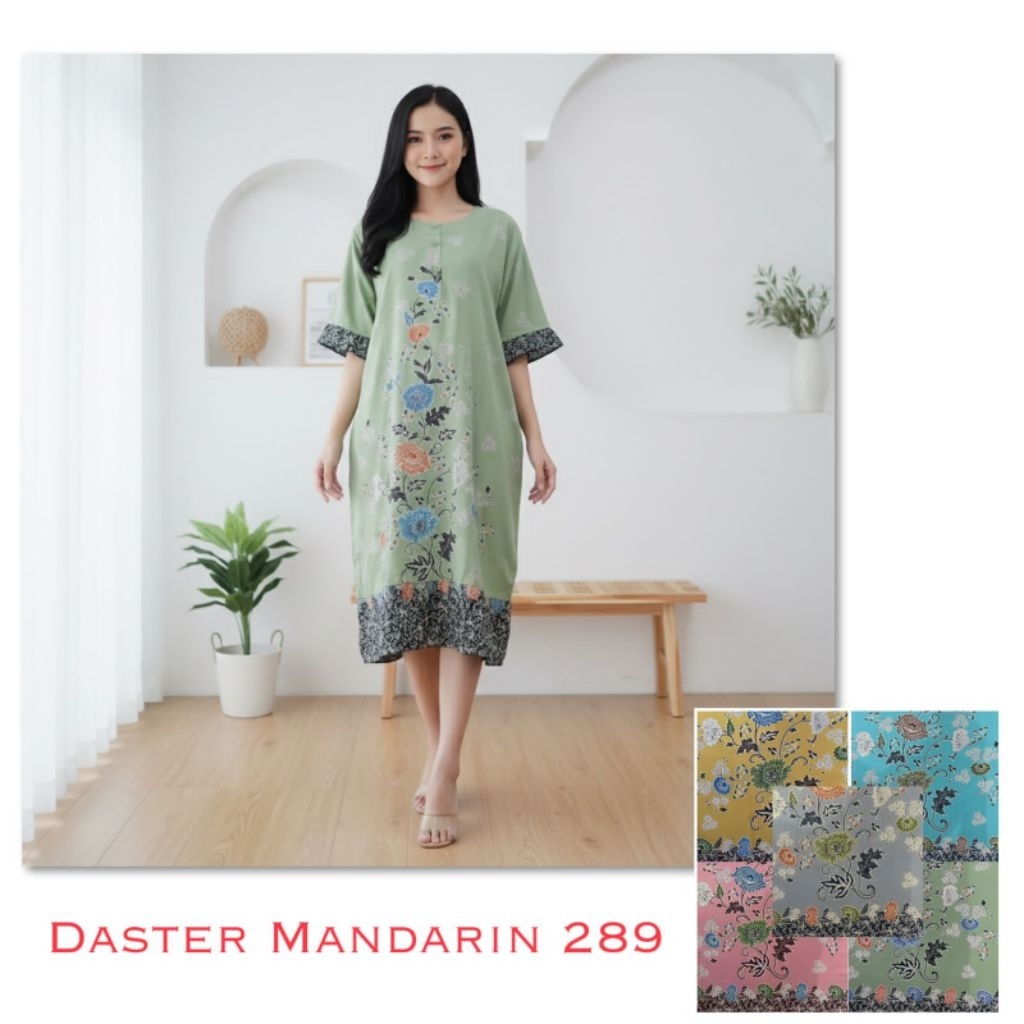 [COD] [GRATIS ONGKIR] DASTER BAHAN RAYON PREMIUM UKURAN L KODE 289 MURAH GROSIR / DASTER HARGA AGEN 