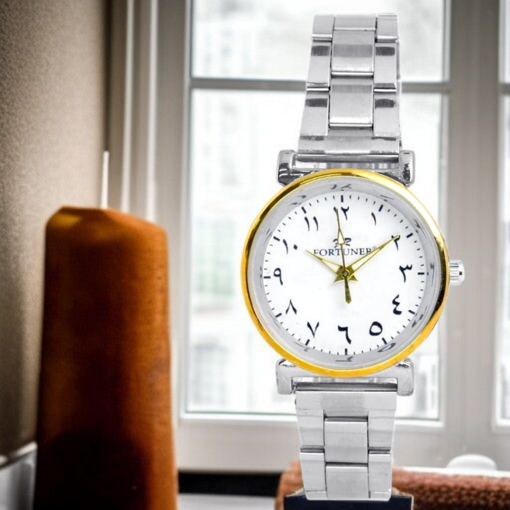 Jam Tangan Wanita Angka Arab Stainless Steel Akira