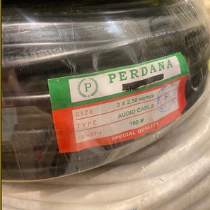 Perdana 3 x 2.5mm NYYHY Kabel Listrik Hitam Kabel Listrik Serabut Hitam NYYHY 3 x 2.5 3 x 2,5 3x2,5 