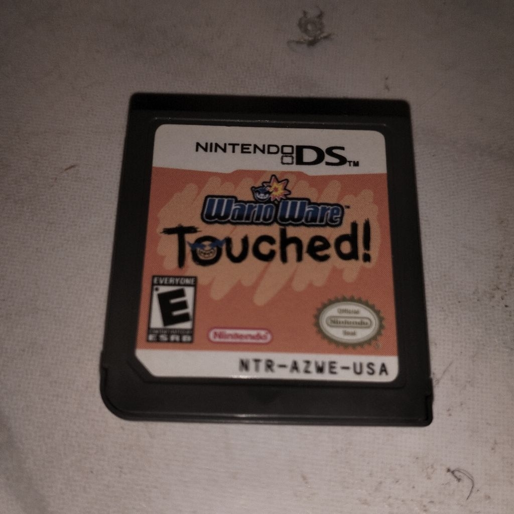 Warioware Touched DS ori Seal nintendo, buat DS/DSI/DSL/2DS/2DSXL/3DS/3DSXLL