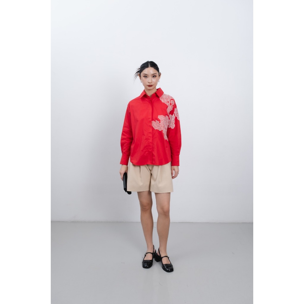 Seminggu.rtw - Padma Embroidery Shirt ( SAMPLE SALE )
