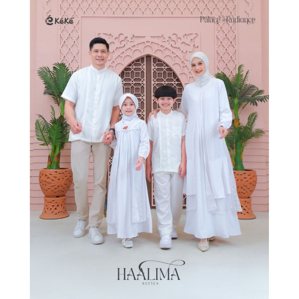 sarimbit halima/sarimbit keke putih hitam