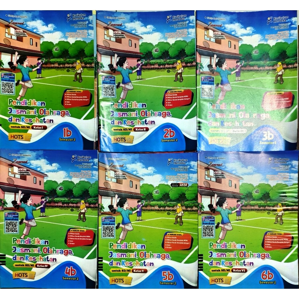 Lks Zamrud Pjok Kelas 1,2,3,4,5,6 Untuk SD Semester 2