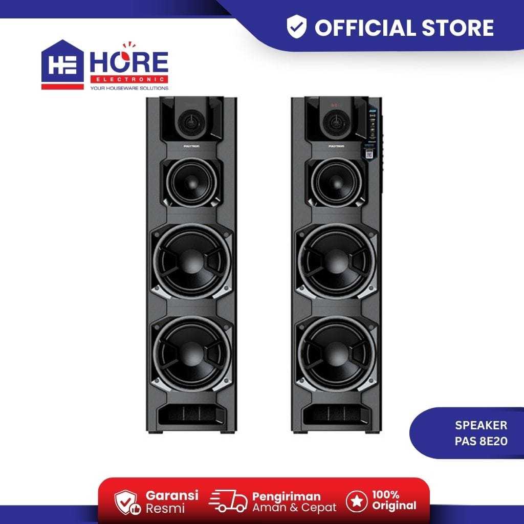 SPEAKER POLYTRON PAS 8E20 / POLYTRON SPEAKER BLUETOOTH PAS 8E20 [8 INCH]