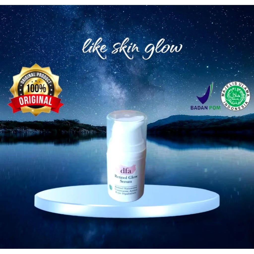 [100%ORI] DFA Retinol Glow Serum / dfa serum retinol glow