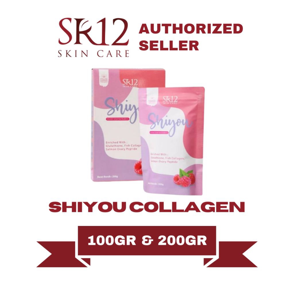 SHIYOU COLLAGEN SR12 MINUMAN COLLAGEN BPOM MINUMAN KOLAGEN HALAL