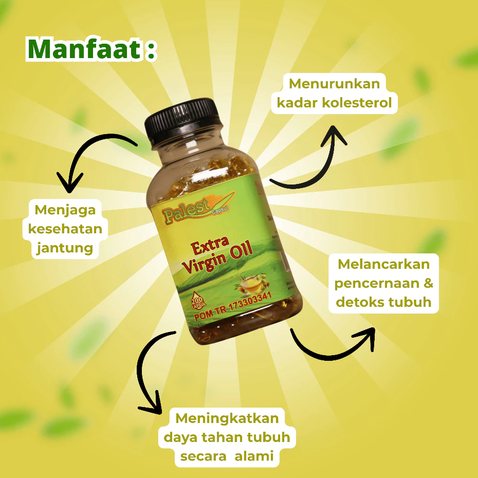 Kapsul Zaitun Palestin - Kapsul Zaitun - 100 Kapsul