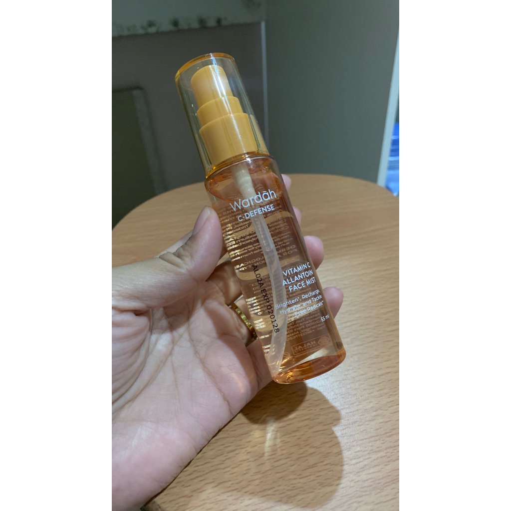 wardah face mist