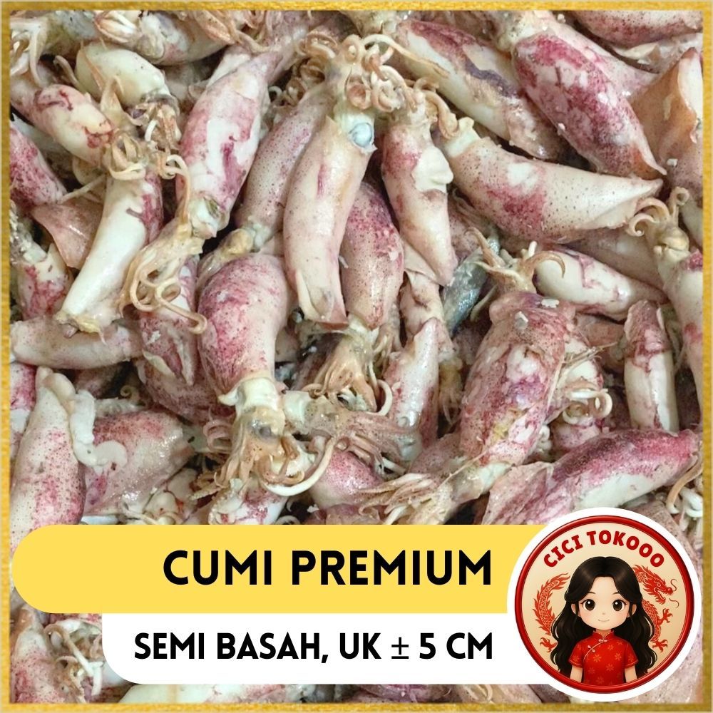 Cumi Premium Rebus | Cumi Asin Sotong | Ikan Asin