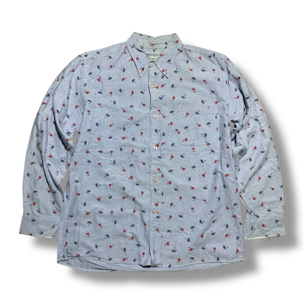 Toyo Enterprise Sun Surf Embriodered Oxford L/S Button Shirt