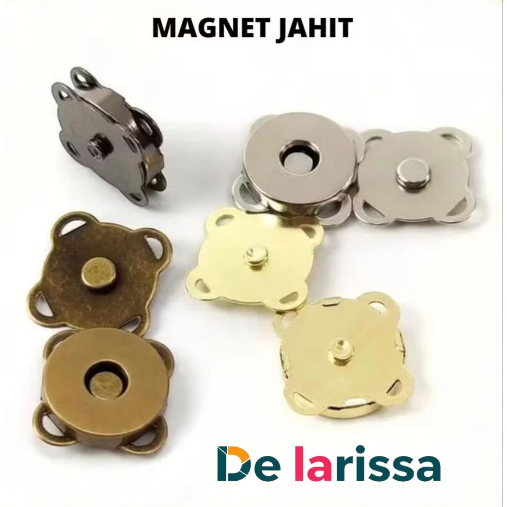 Magnet Jahit / Kancing Magnet Jahit Sepasang