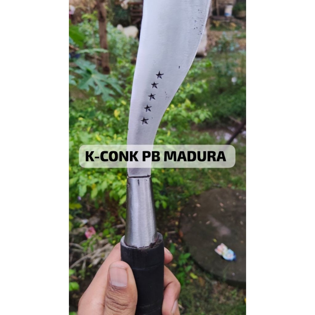 arit/sabit rumput tradisional asli baja