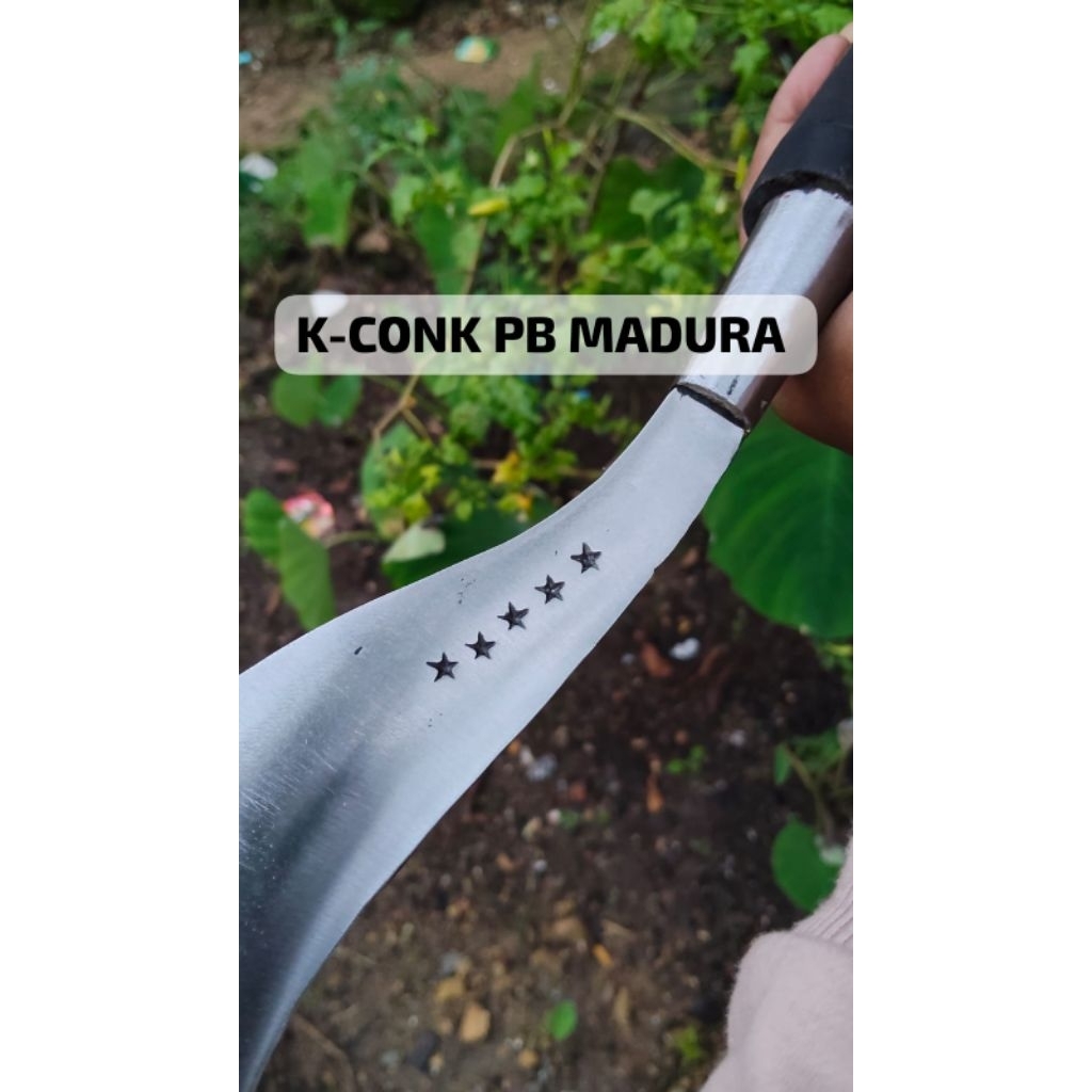 arit/sabit rumput tradisional asli baja