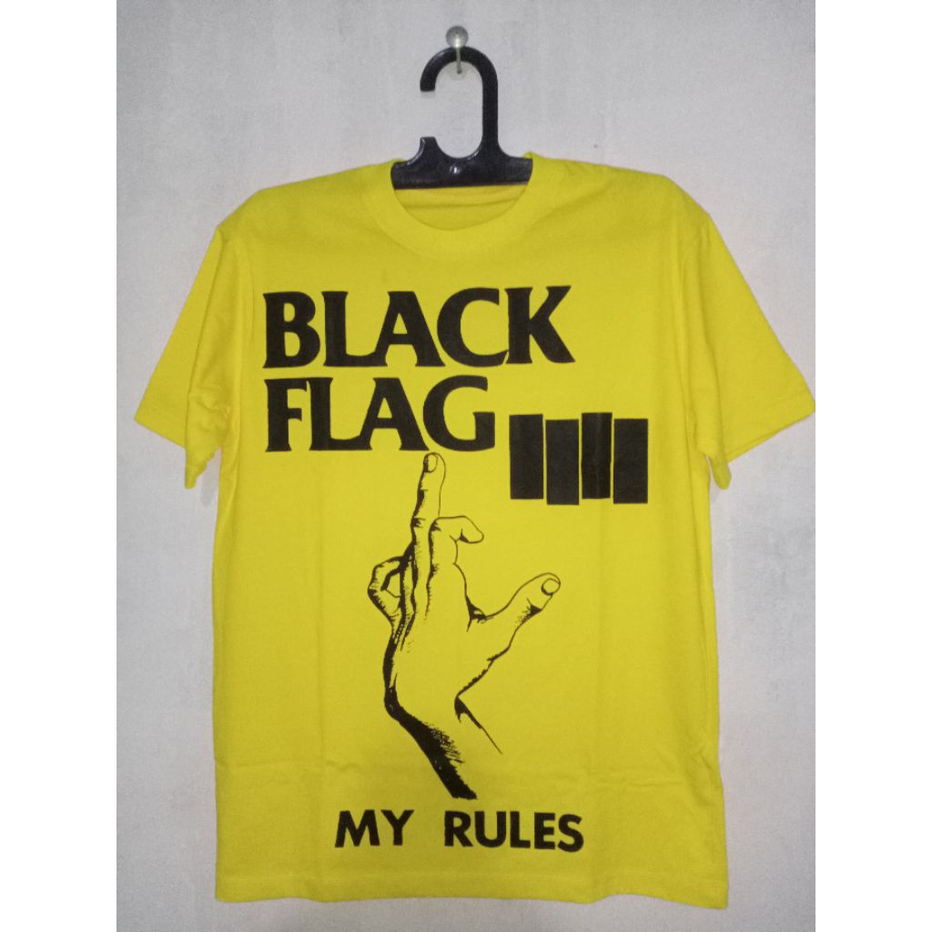 KAOS MUSIK KAOS BAND PUNK BLACK FLAG