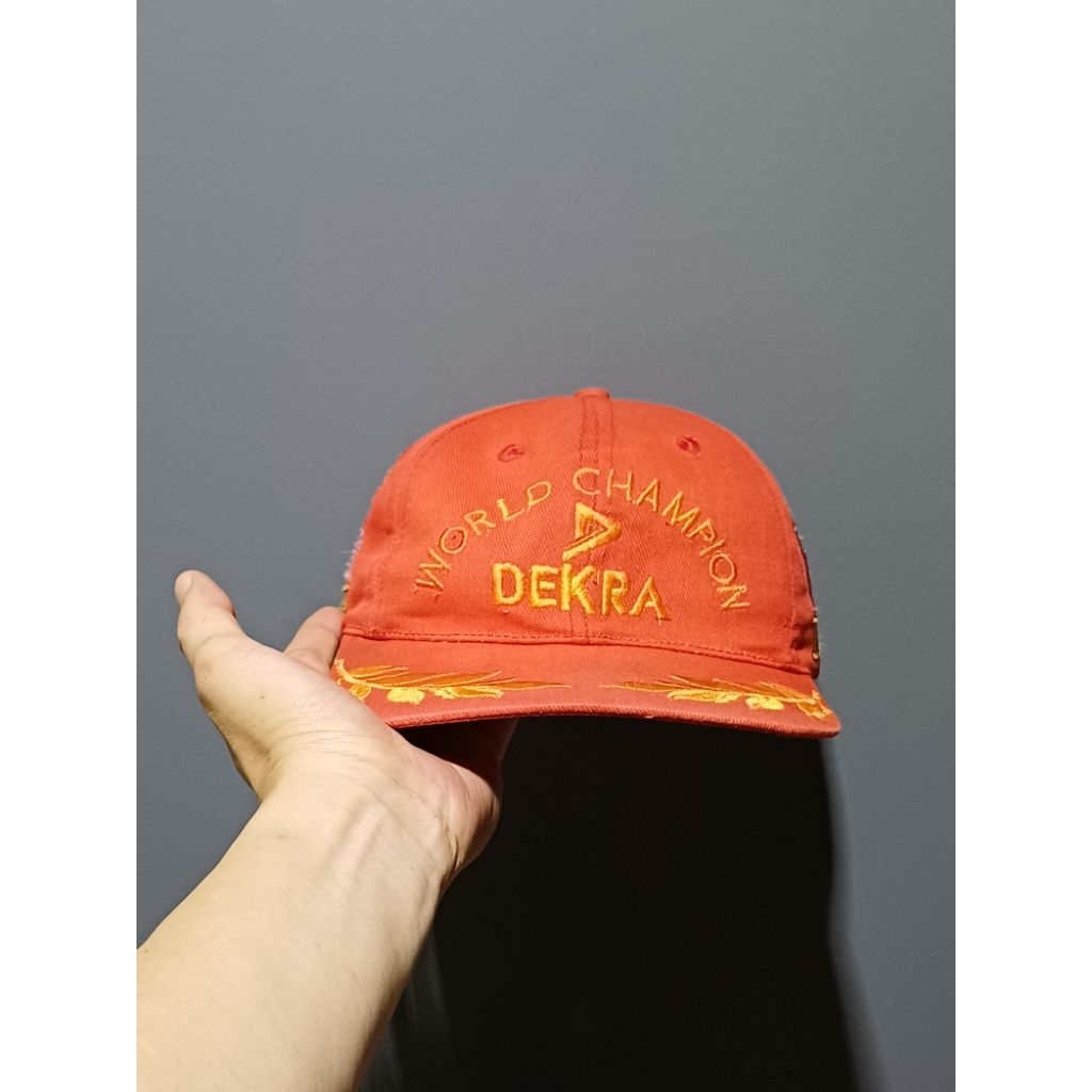 topi vintage F1 michael schumacher second