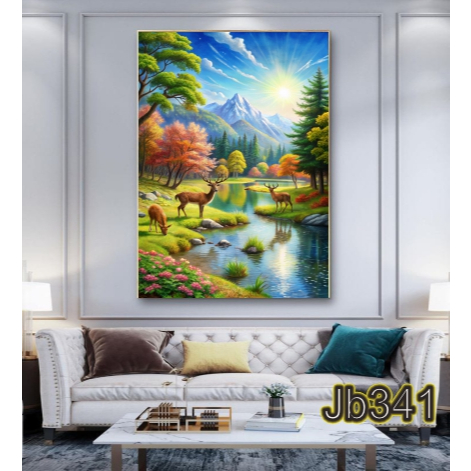 Stiker Pemandangan Alam - Stiker Dinding Pemandangan Alam Estetik - Wallpaper Pemandangan Alam Murah