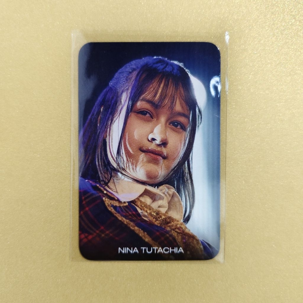 Photocard PC Official JKT48 Limited Edition Special Bundle Pack NEW ERA The First Snow - Nachia Nina
