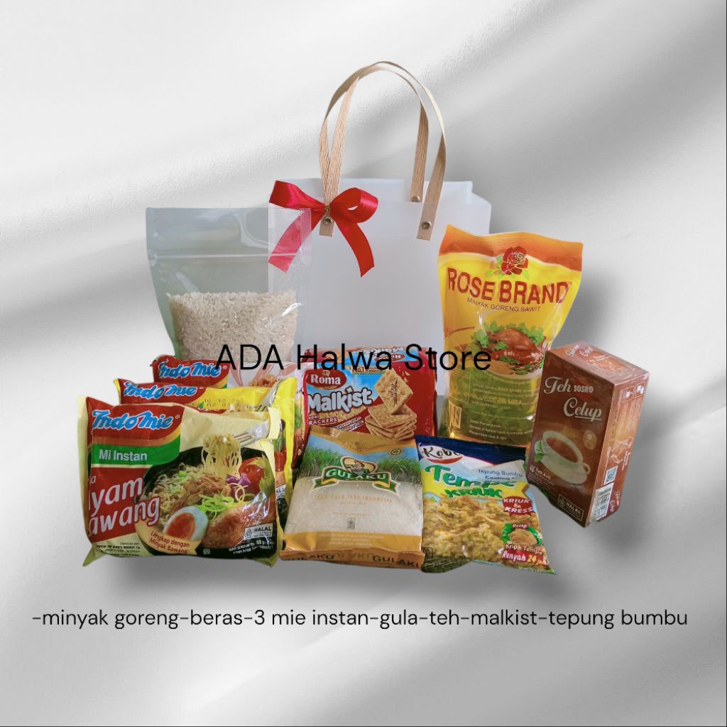 Paket Sembako Tas Doff Souvenir Hajatan Tasyakuran Tahlilan Dan Sedekah