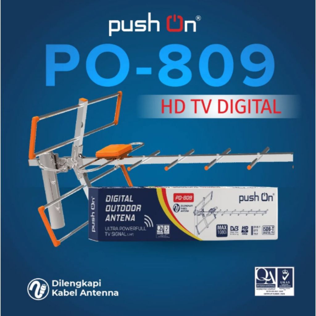 Antena di gital push'on 809