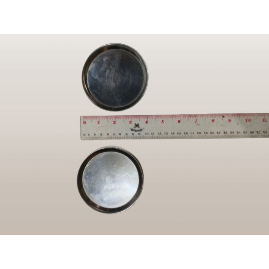 Tatakan gelas/lepek stainless 10 cm