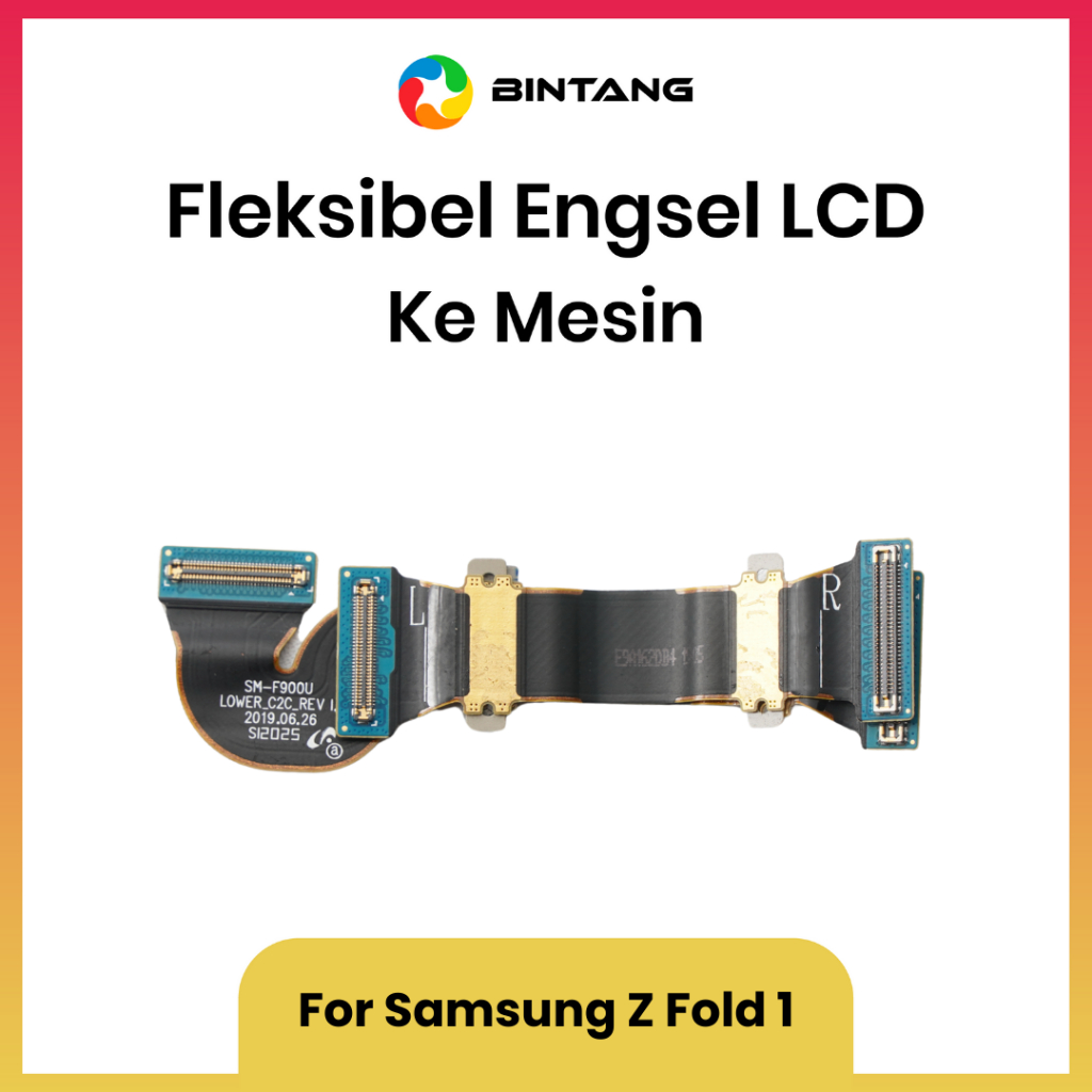 BINTANG FLEXIBLE / PARTS FLEKSIBEL HUBUNG Engsel LCD Ke Mesin SAMSUNG Z FOLD 1