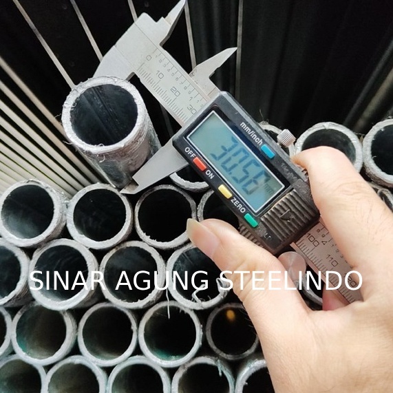 Pipa 1” Galvanis x 2,2mm Full x 6m Pipa Galvanis