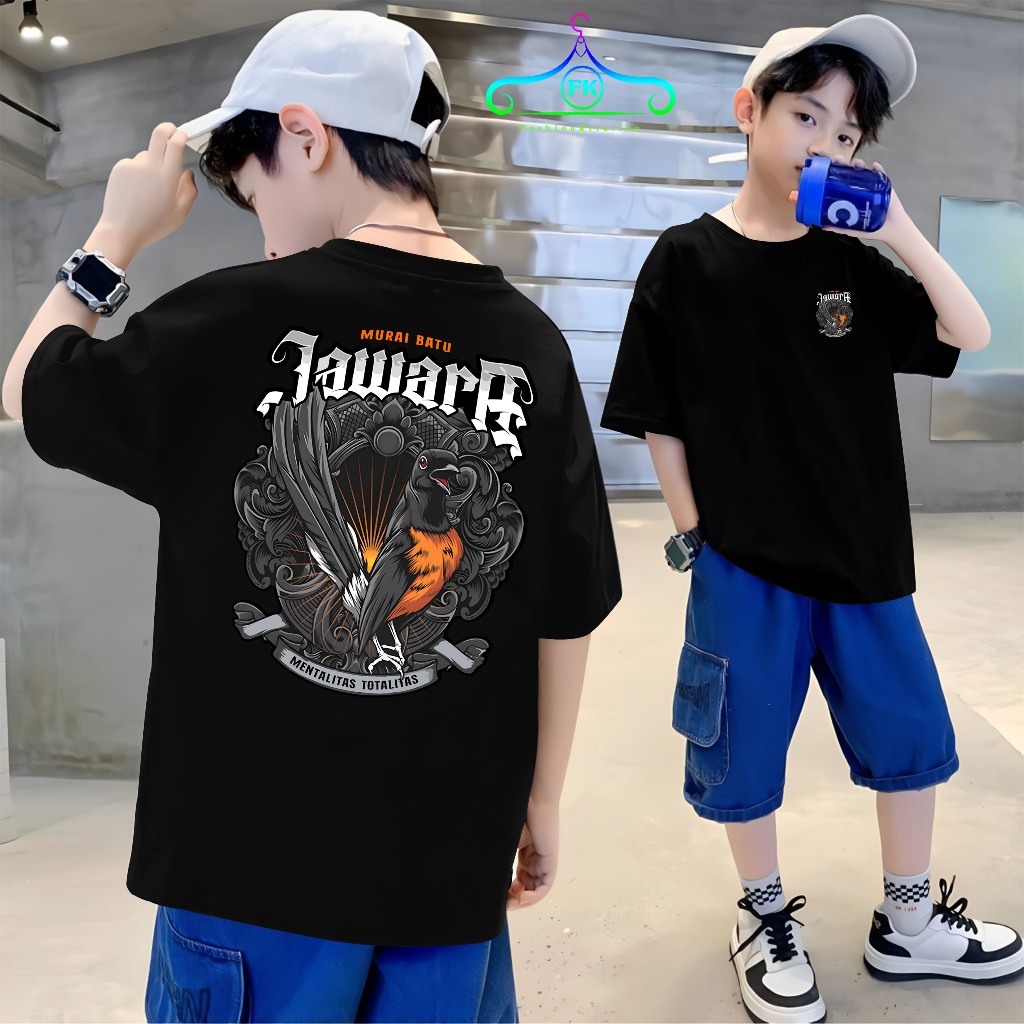 KAOS ANAK MURAI BATU JAWARA - KAOS TSHIRT NEW DESAIN PECINTA MURAI BATU - Baju Murai Murah - Kaos Mu