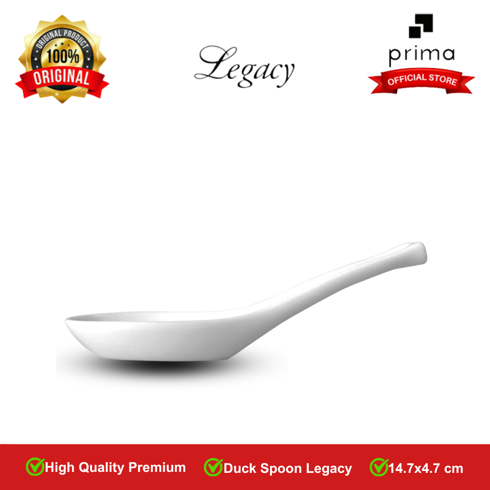 Legacy Sendok Bebek | Sendok Keramik Sup | Duck Spoon 14.7, H.4.7 cm