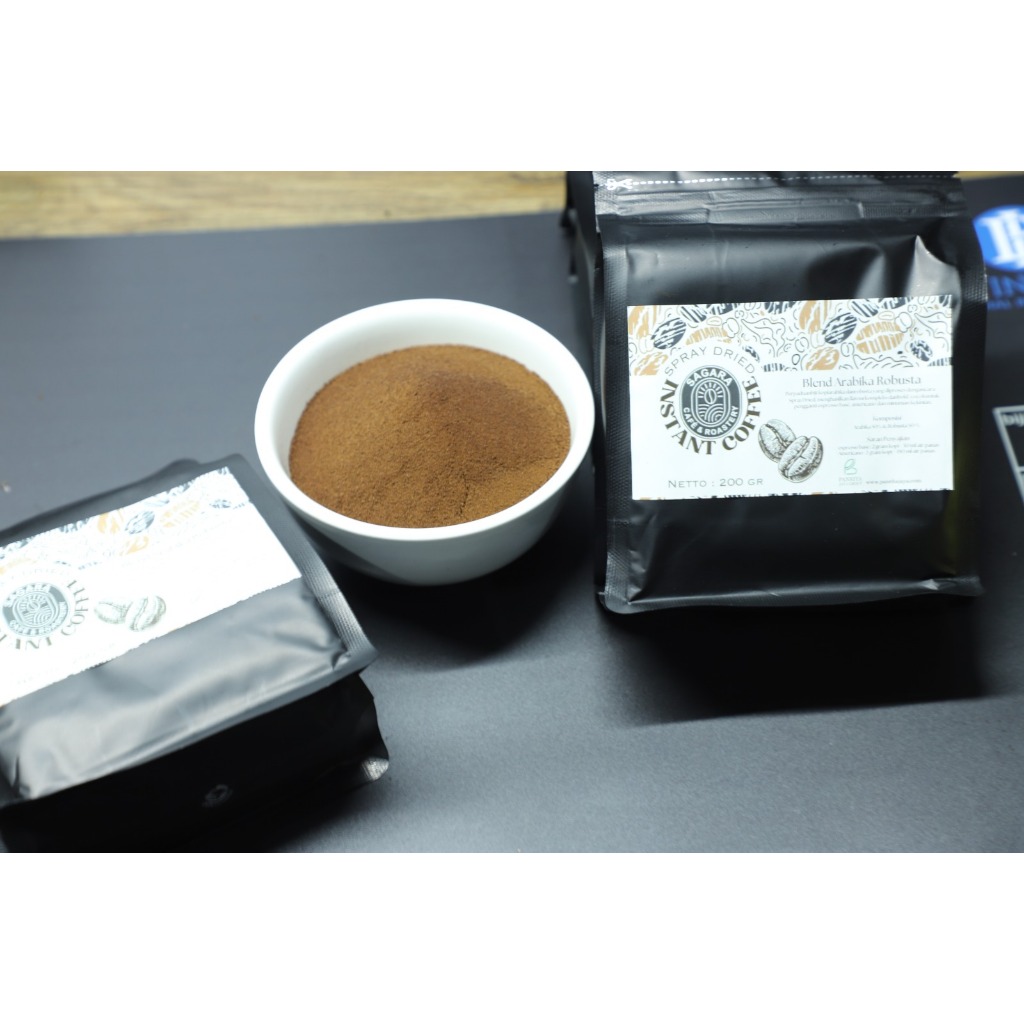 SAGARA Kopi Toraja Bubuk Instan Tanpa Ampas 200g – Blend Arabika Robusta Premium