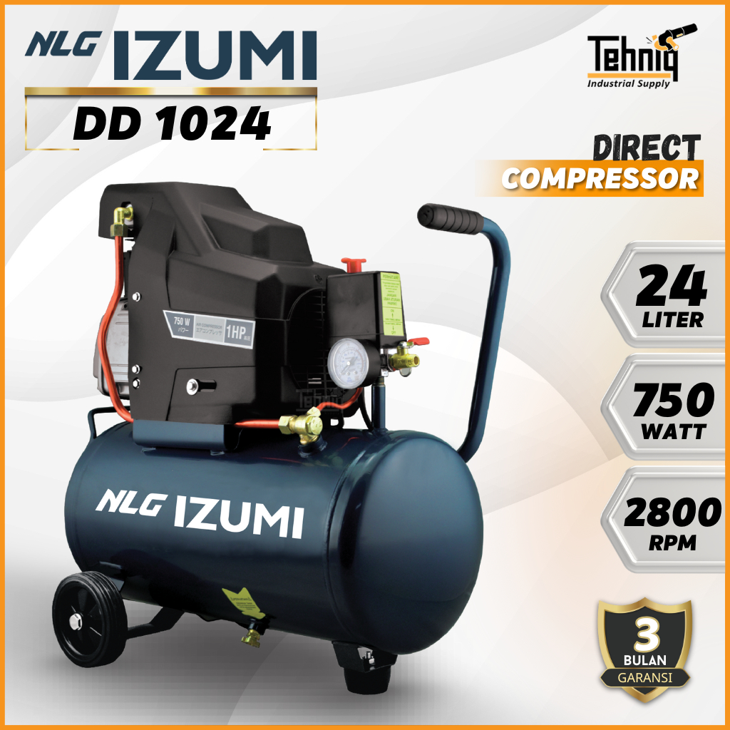 Nlg Izumi DD1024 Kompresor Angin Listrik Direct Compressor