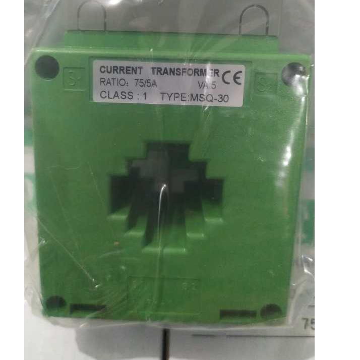 CURRENT TRANSFORMER (CT) MSQ-30 RATIO 75/5A OTTO