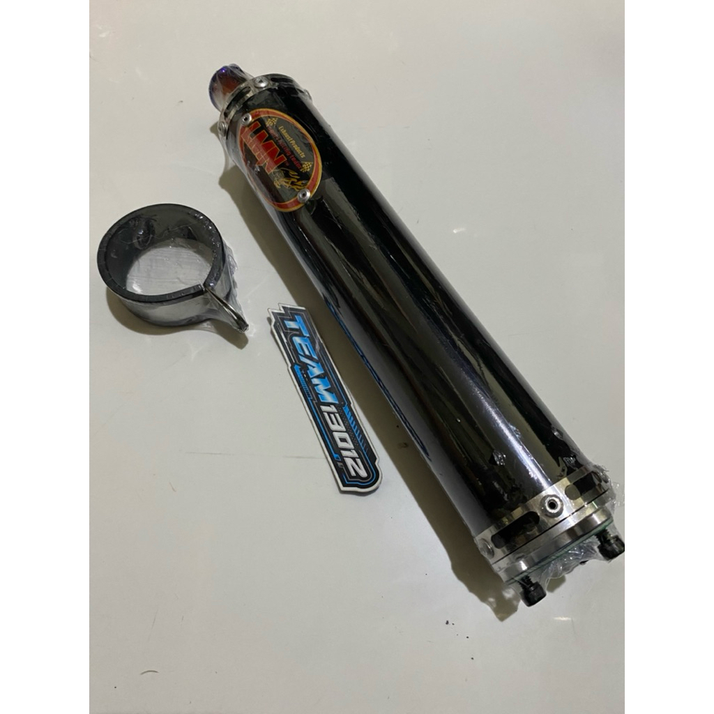 LMN SELENSER SILENSER KNALPOT LMN BLACK ORIGINAL