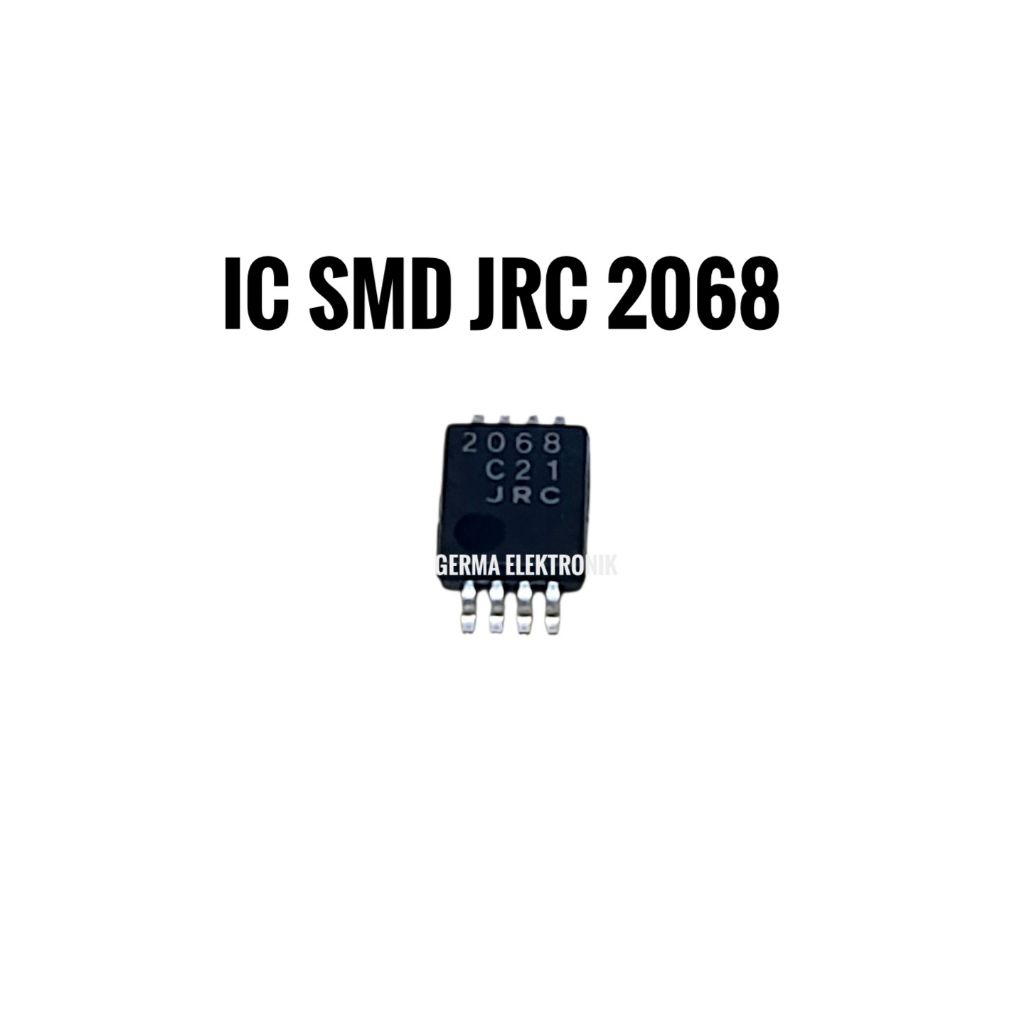ic SMD JRC 2068 8pin kaki ic smd jrc2068
