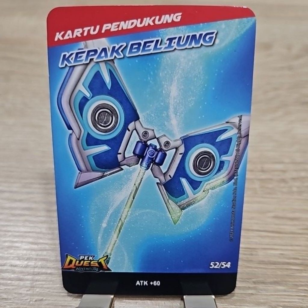 Monsta Galaxy Card Pek Quest Adventure Kartu Boboiboy Kepak Beliung Limited Edition