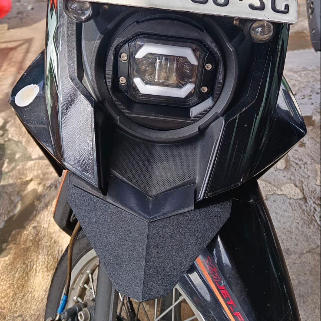 W.B. aksesoris moncong depan x-ride 115 xride 115