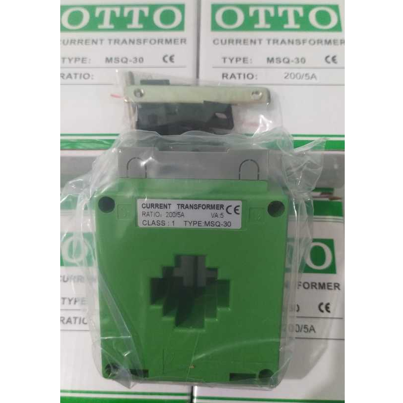 CURRENT TRANSFORMER (CT) MSQ-30 RATIO 200/5A OTTO