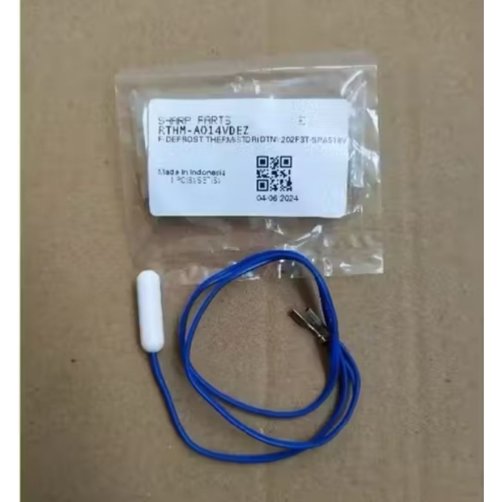 thermistor kulkas sharp 2pintu original