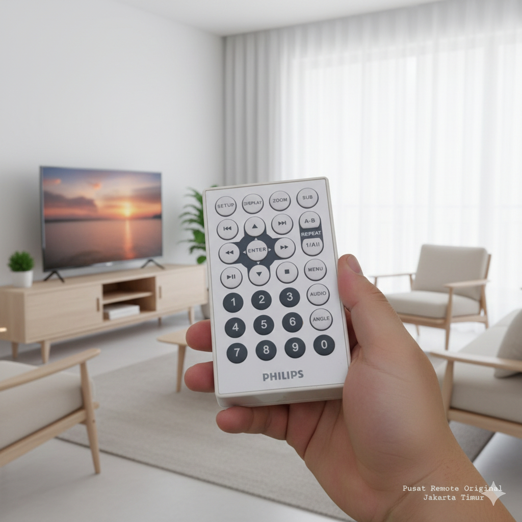 REMOTE REMOT DVD PORTABLE PHILIPS KECIL ORIGINAL
